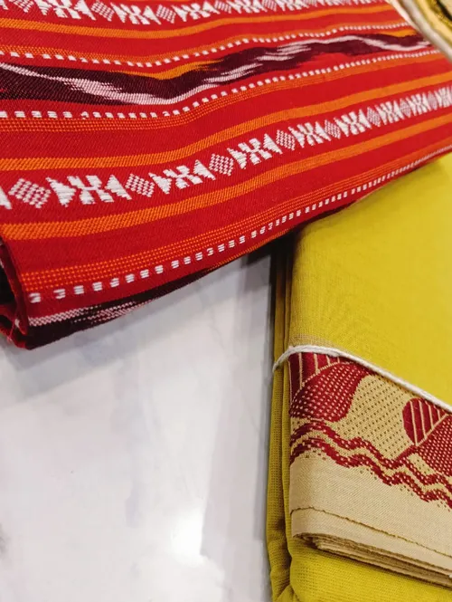 Chettinadu Cotton A02109 Lemon yellow